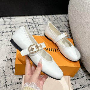 Louis Vuitton Romy Flat Ballerina White
