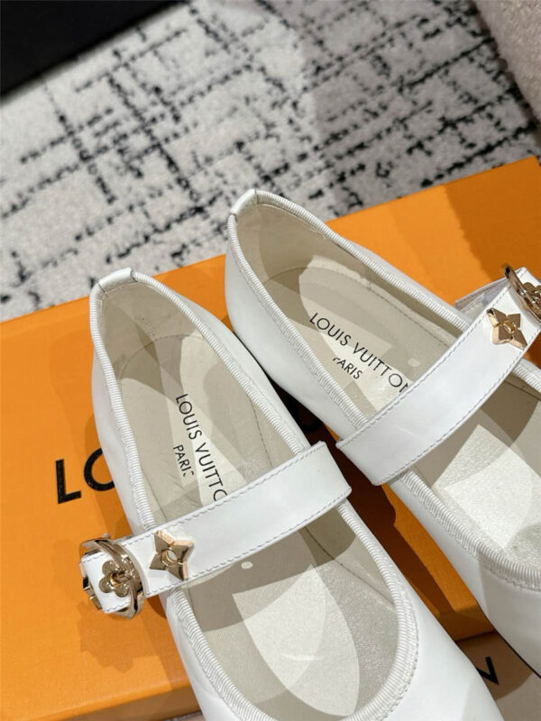 Louis Vuitton Romy Flat Ballerina White - Image 6