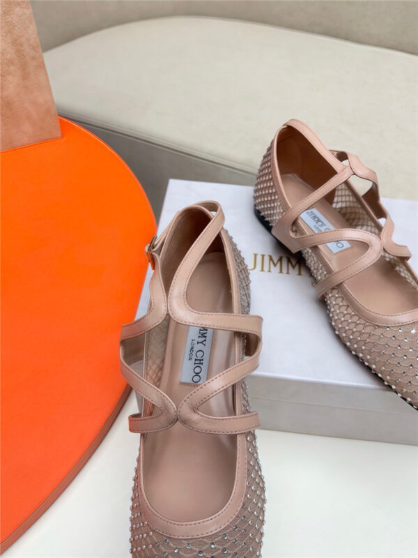 Jimmy Choo Astoria Ballet Flats - Image 6