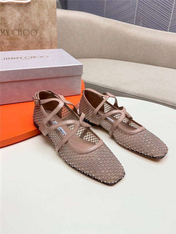 Jimmy Choo Astoria Ballet Flats - Image 8