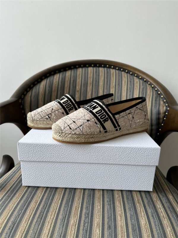 Dior Granville Oblique Espadrille Shoes - Image 3