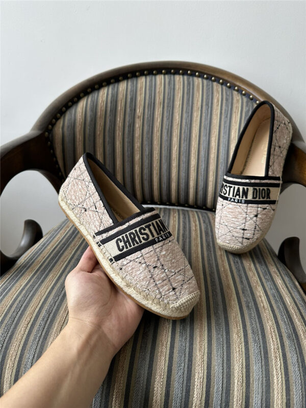 Dior Granville Oblique Espadrille Shoes - Image 7