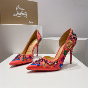 Christian Louboutin Artifice Strass 120 Pink Pumps
