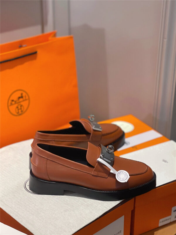 Hermès Paris Loafer Women Brown - Image 3