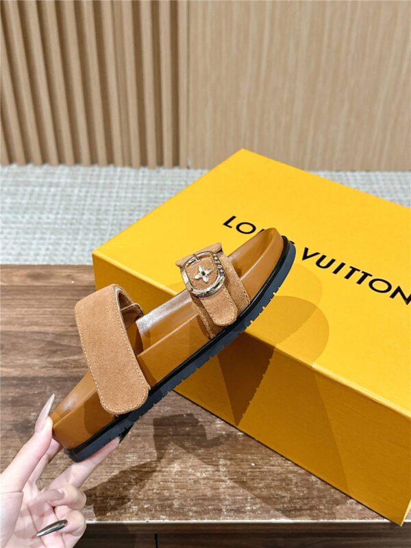Louis Vuitton LV Sunset Flat Comfort Mule in brown - Image 2