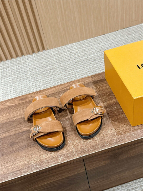 Louis Vuitton LV Sunset Flat Comfort Mule in brown - Image 3