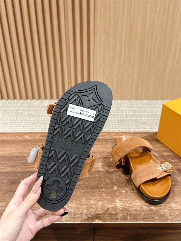 Louis Vuitton LV Sunset Flat Comfort Mule in brown - Image 7